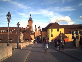 Alte Brücke m. Radler